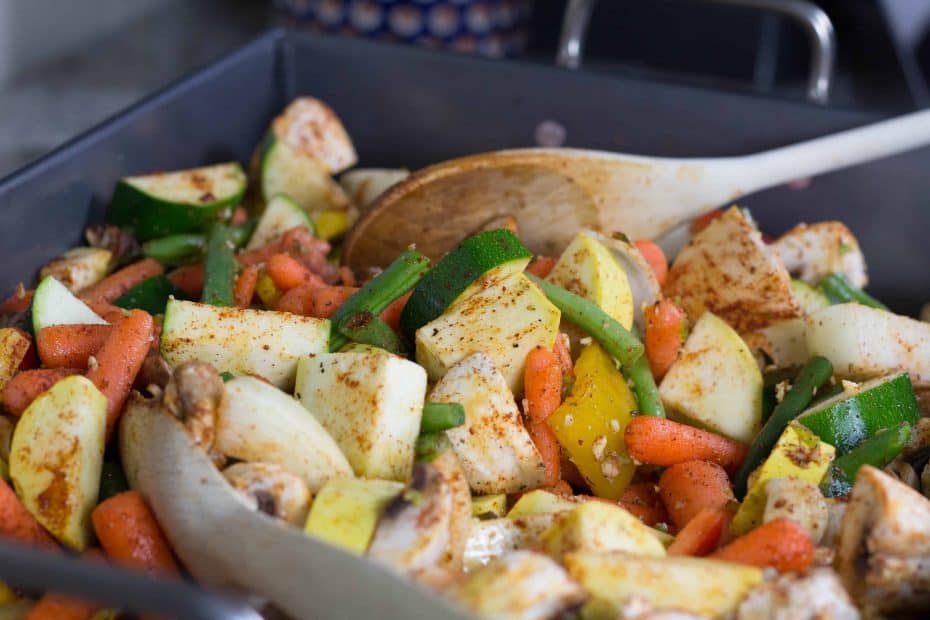 Spicy Roasted Vegetables