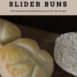 2 Freestyle Smart Point Slider Buns on a wooden board