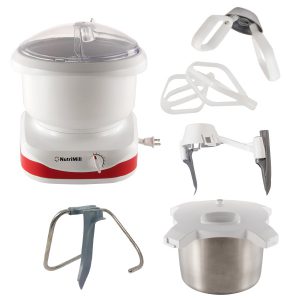 Nutrimill Artiste Mixer with attachments