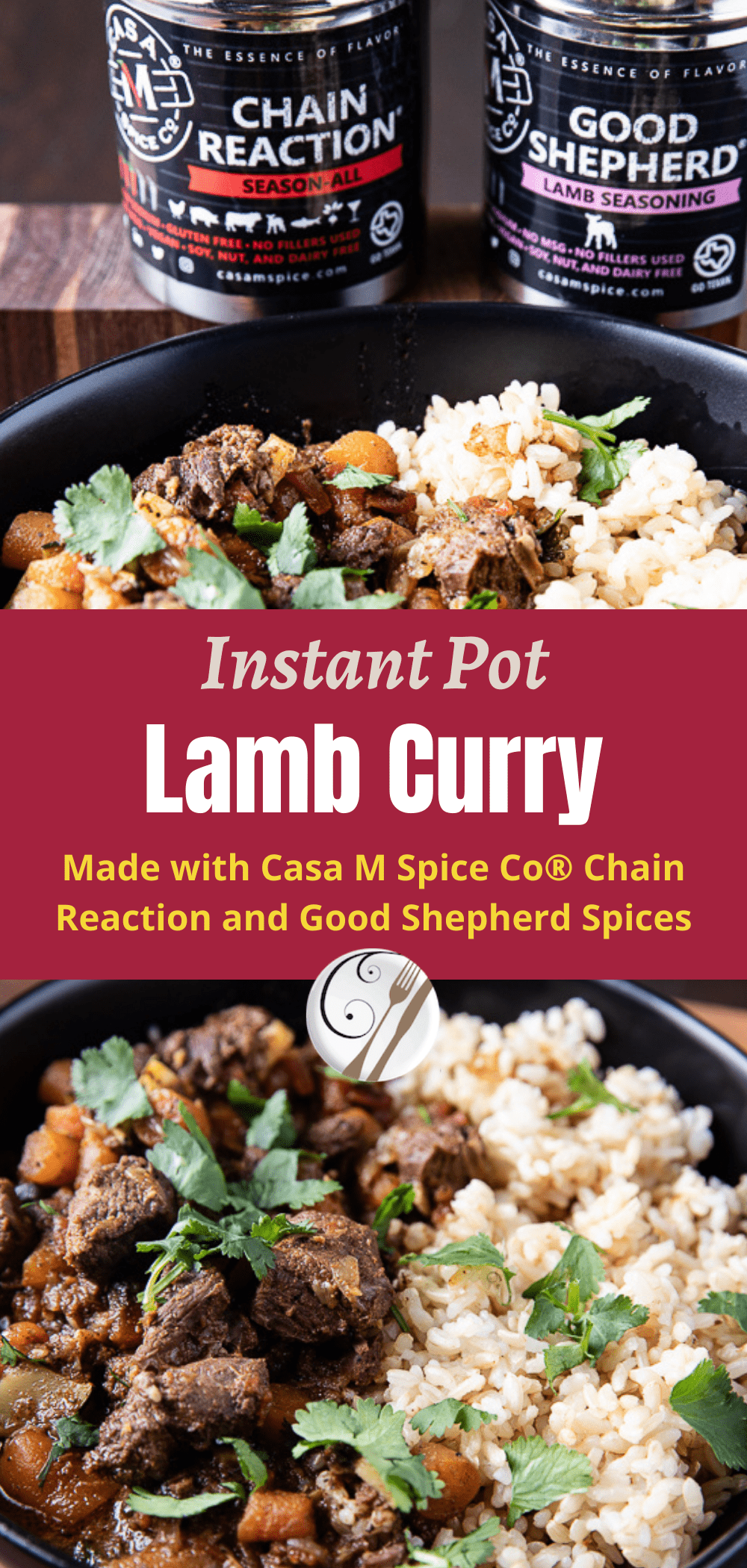 Instant Pot Lamb Curry Gourmet Done Skinny