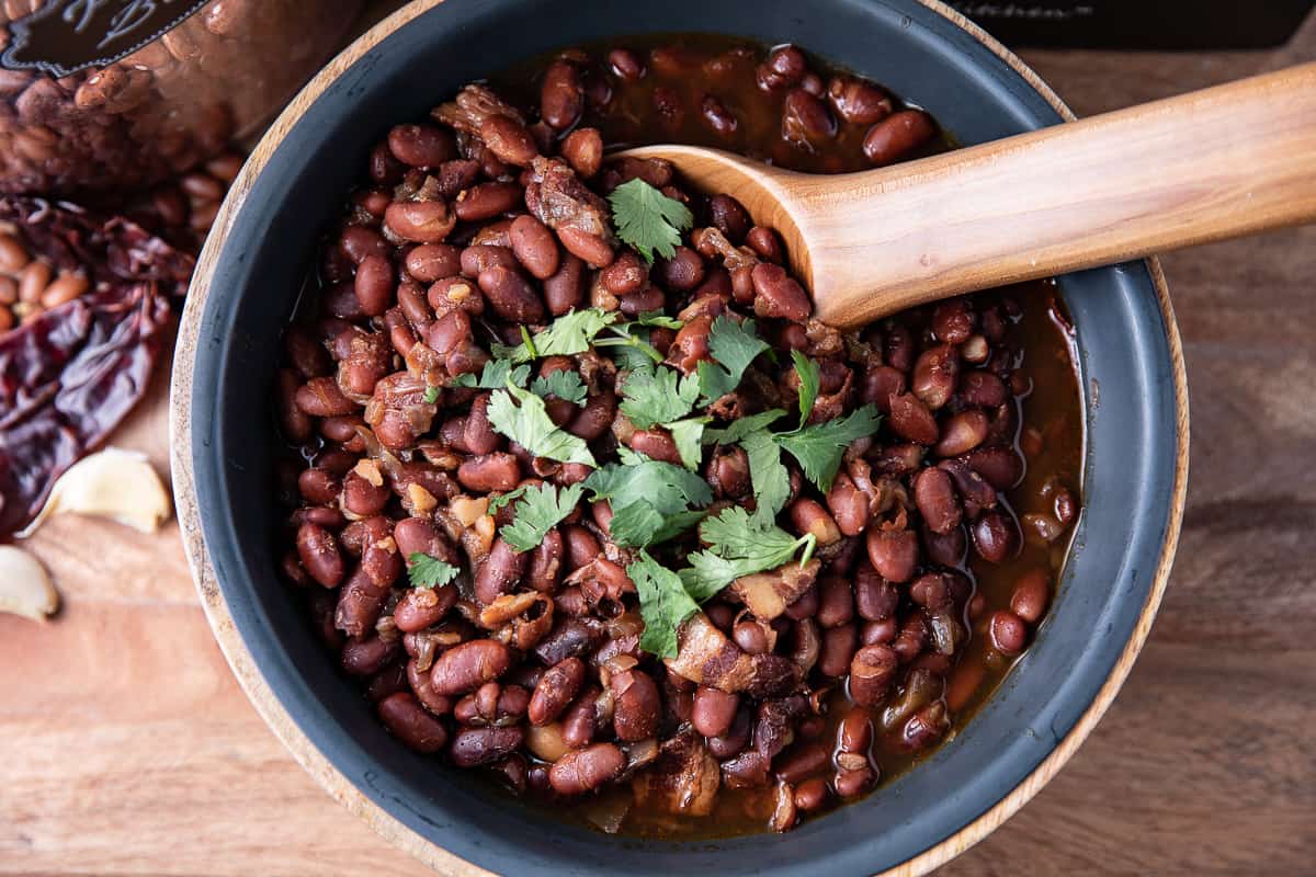 Spicy Instant Pot Pinto Beans - no soak