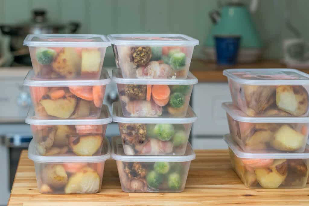 food prep boxes