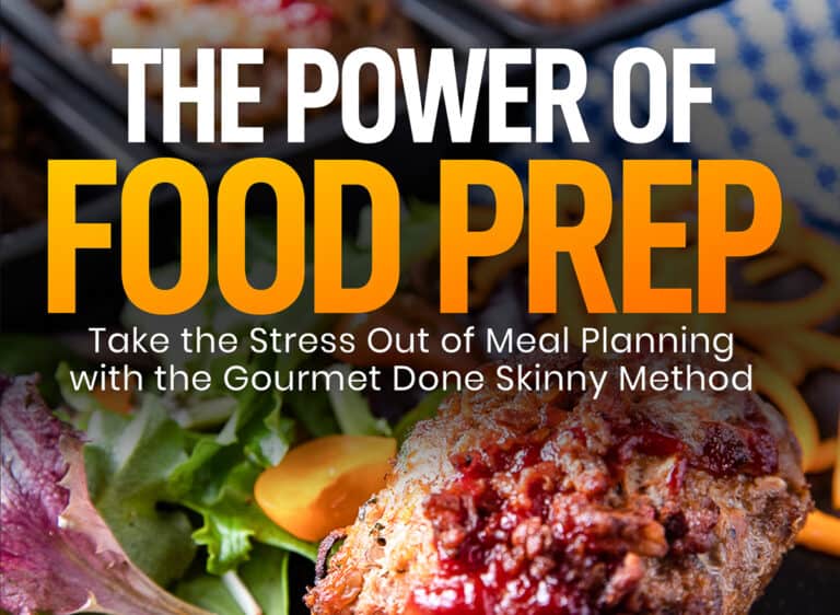 book cover for the Power of Food Prep - meatloaf