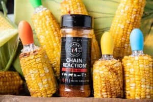 ears of corn with holders, Chain Reaction Spice