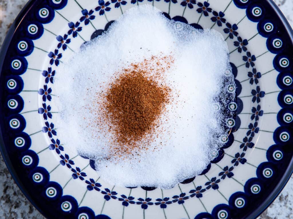 sugar in a bowl with spice